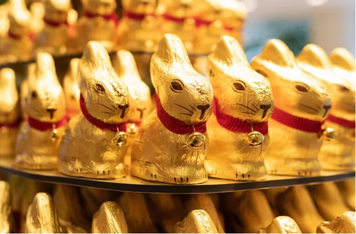 Lindt’s gold Easter bunny wrappers are now a protected trademark