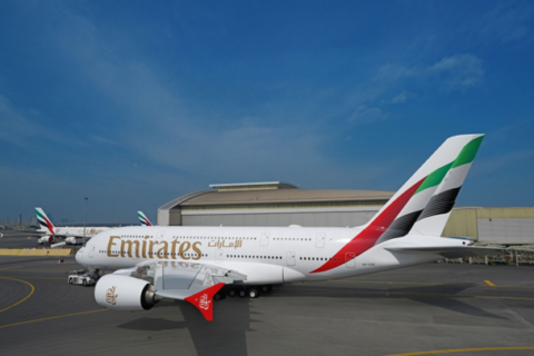 Emirates unveils new signature livery for its fleet