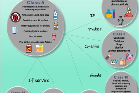 Deciphering Class 5 of Nice classification for trademarks