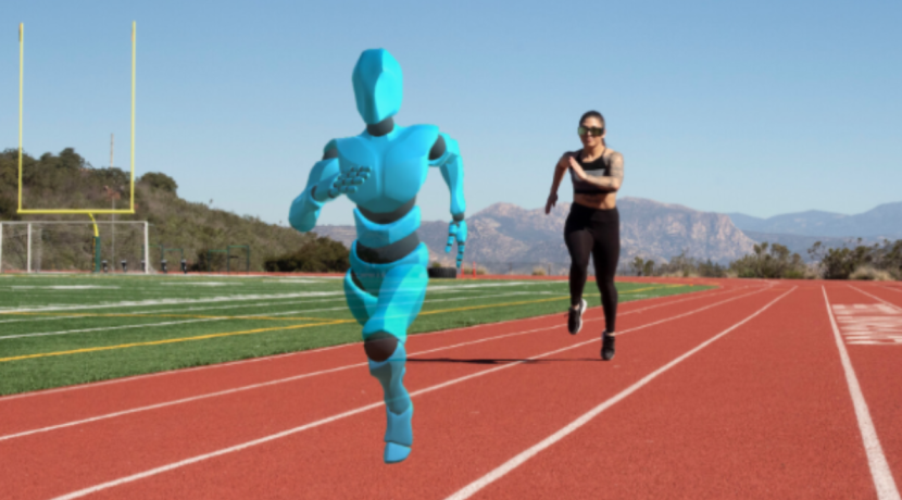 Ghost Pacer: Real-Time Mixed-Reality Glasses for Competitive Running Training