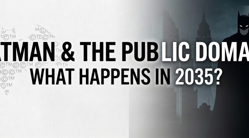 Batman and the Public Domain: What Happens in 2035?